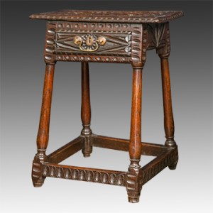 MillHouseAntiquesJointStoolM